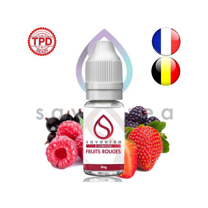 E LIQUIDE FRUITS ROUGES 10ML - SAVOUREA--alavape.com