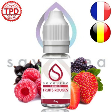 E LIQUIDE FRUITS ROUGES 10ML - SAVOUREA--alavape.com