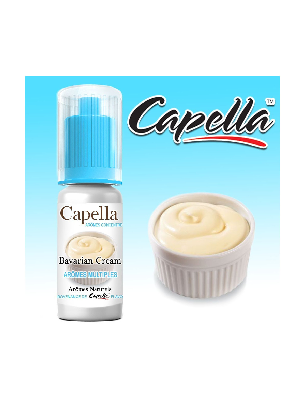 CONCENTRÉ BAVARIAN CREAM - CAPELLA-DIY - Do It Yourself-alavape.com