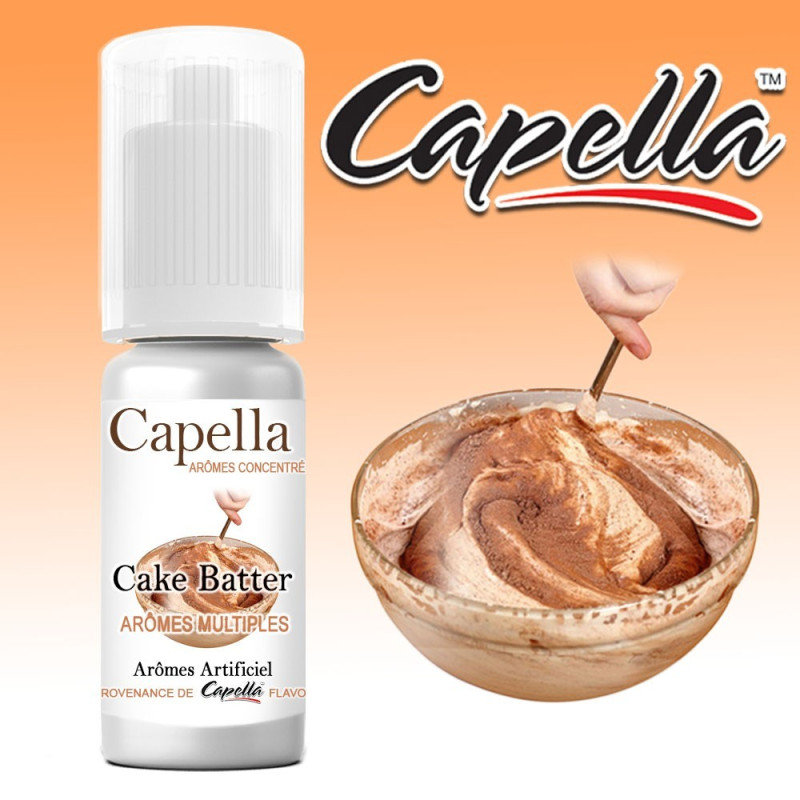 CONCENTRÉ CAKE BATTER - CAPELLA-DIY - Do It Yourself-alavape.com