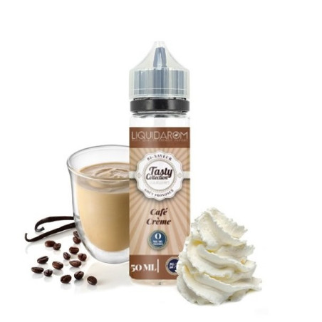 E LIQUIDE CAFE CREME 50ML - TASTY COLLECTION--alavape.com
