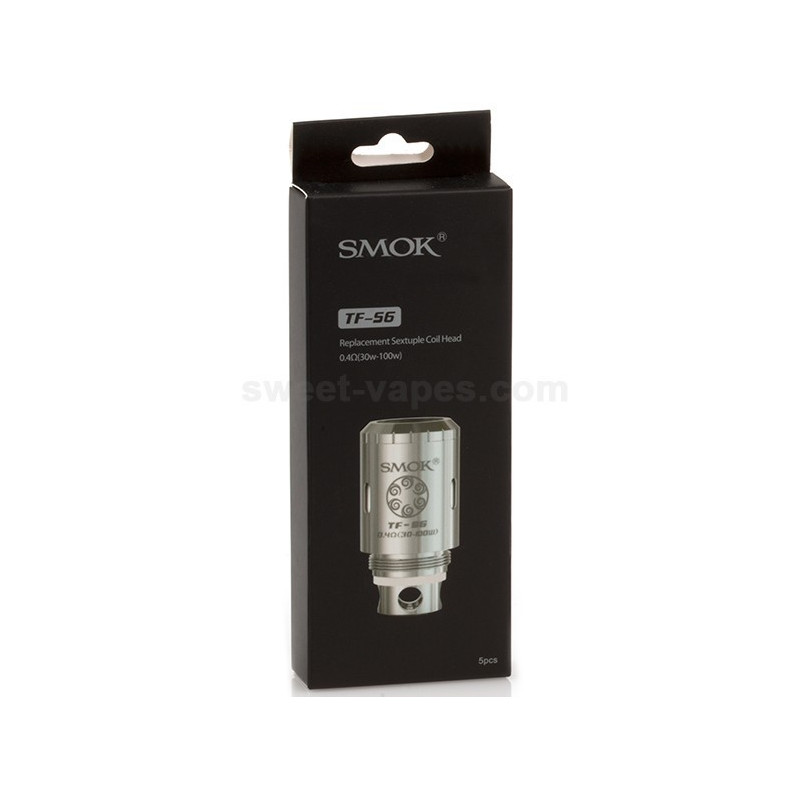 RÉSISTANCES TFV4 TF-S6 / 5PCS - SMOKTECH-Ecigarettes-alavape.com