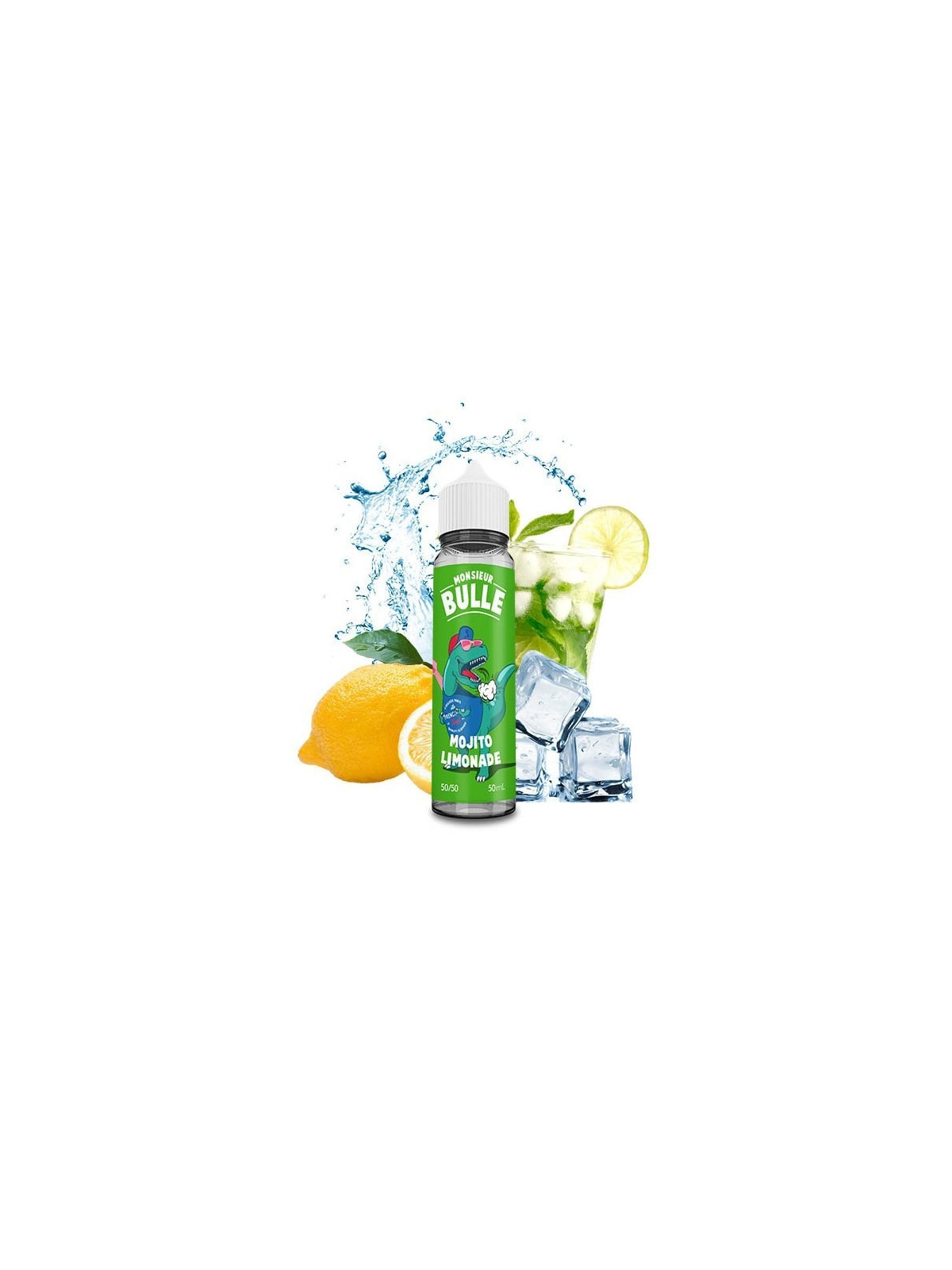 E LIQUIDE MOJITO LIMONADE 50ML - MONSIEUR BULLE LIQUIDEO--alavape.com