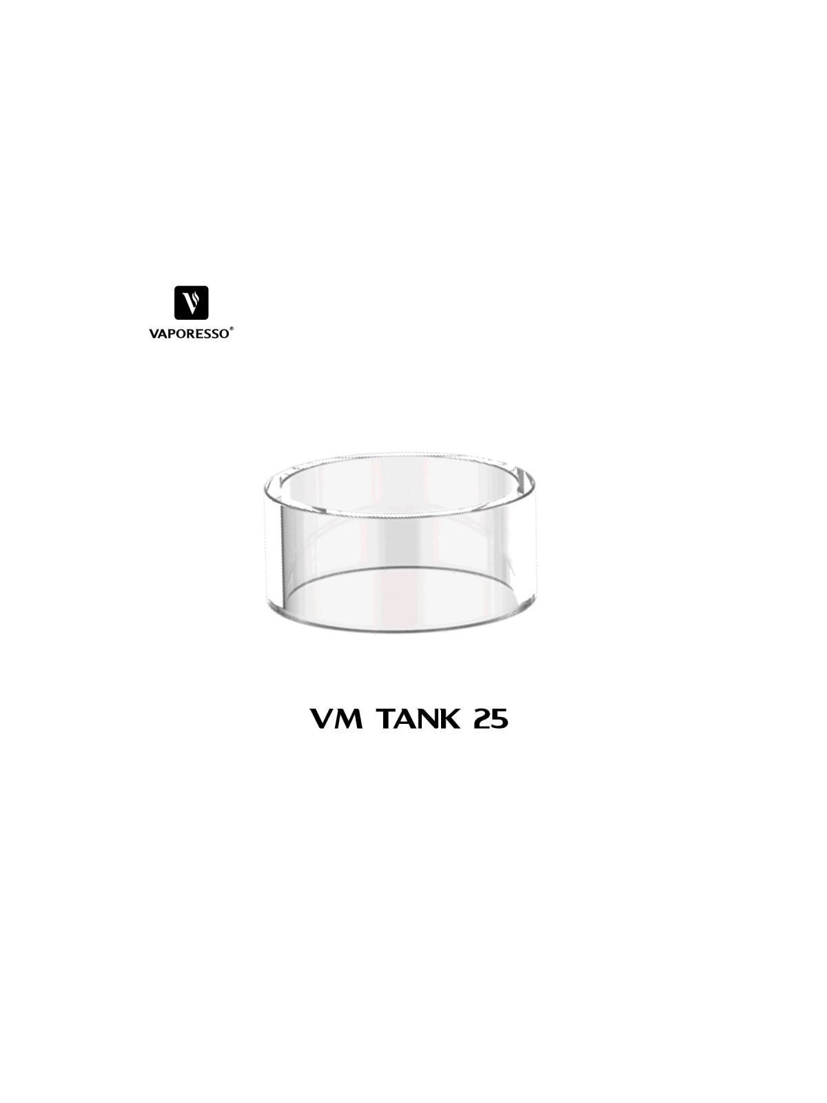 GLASS VM TANK 25 3ML - VAPORESSO-Ecigarettes-alavape.com